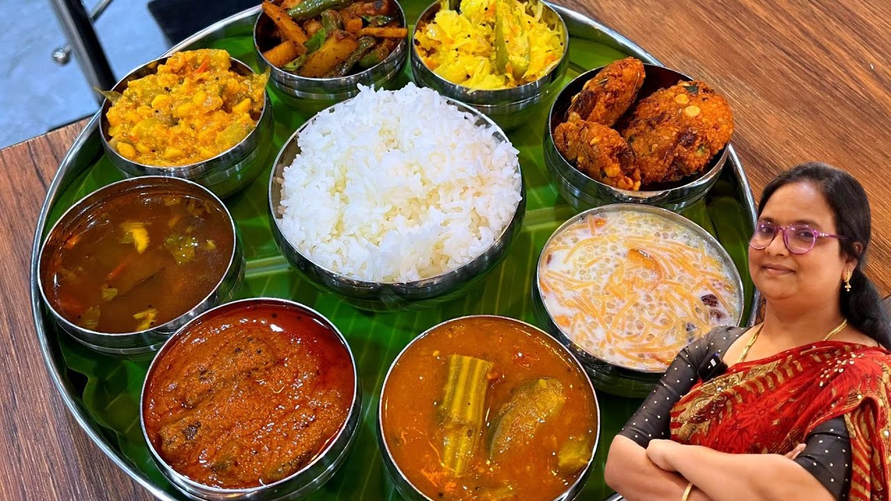 சைவ விருந்து | Veg Virunthu In Tamil | Lunch Combo Recipe