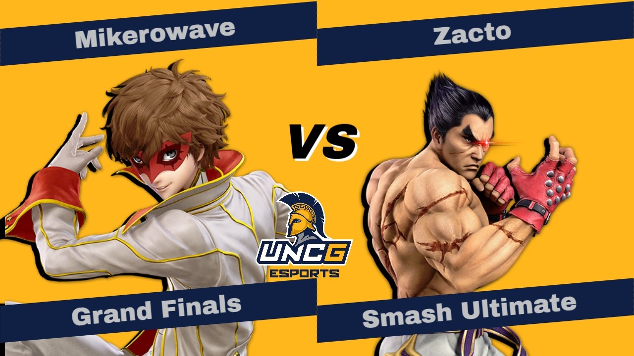 The Monthly @ UNCG #3: Grand Finals - Zacto (Kazuya) Vs. Mikerowave (Joker) SSBU