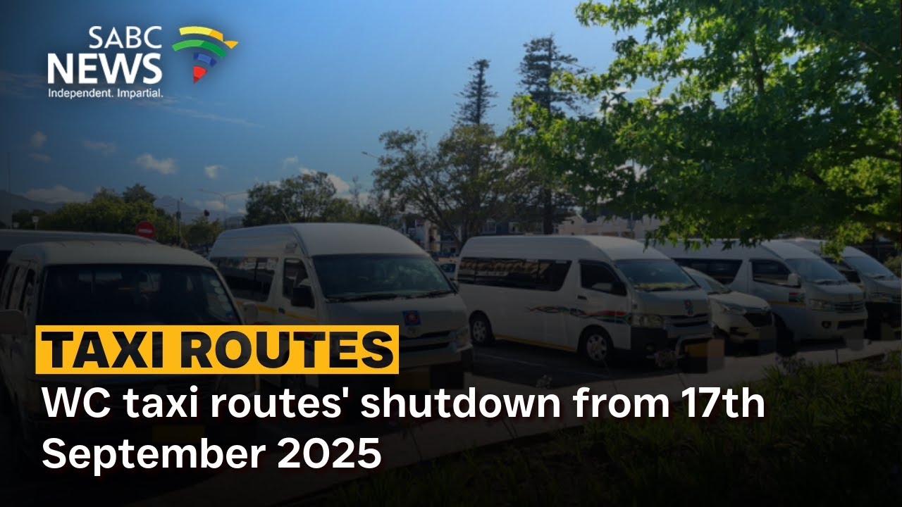 WC taxi routes' shutdown from 17th September 2025