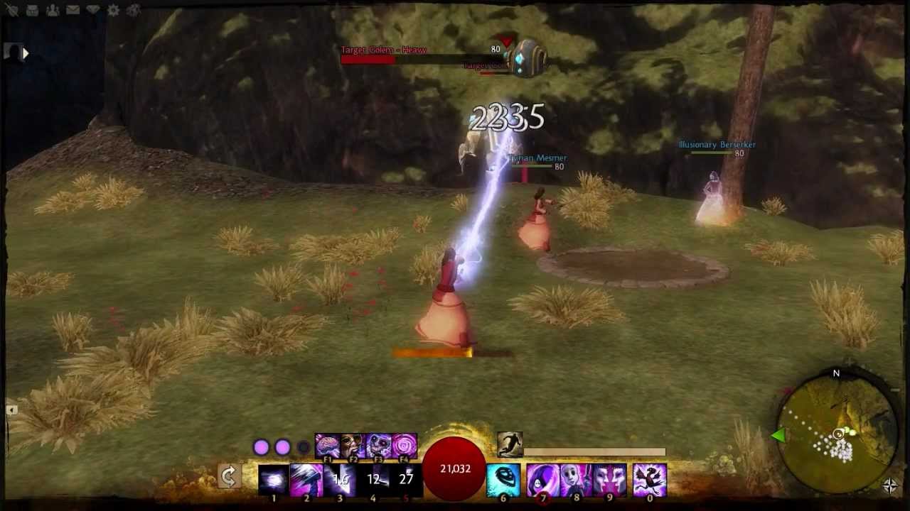 Guild Wars 2 Beta: Mesmer Greatsword Skills