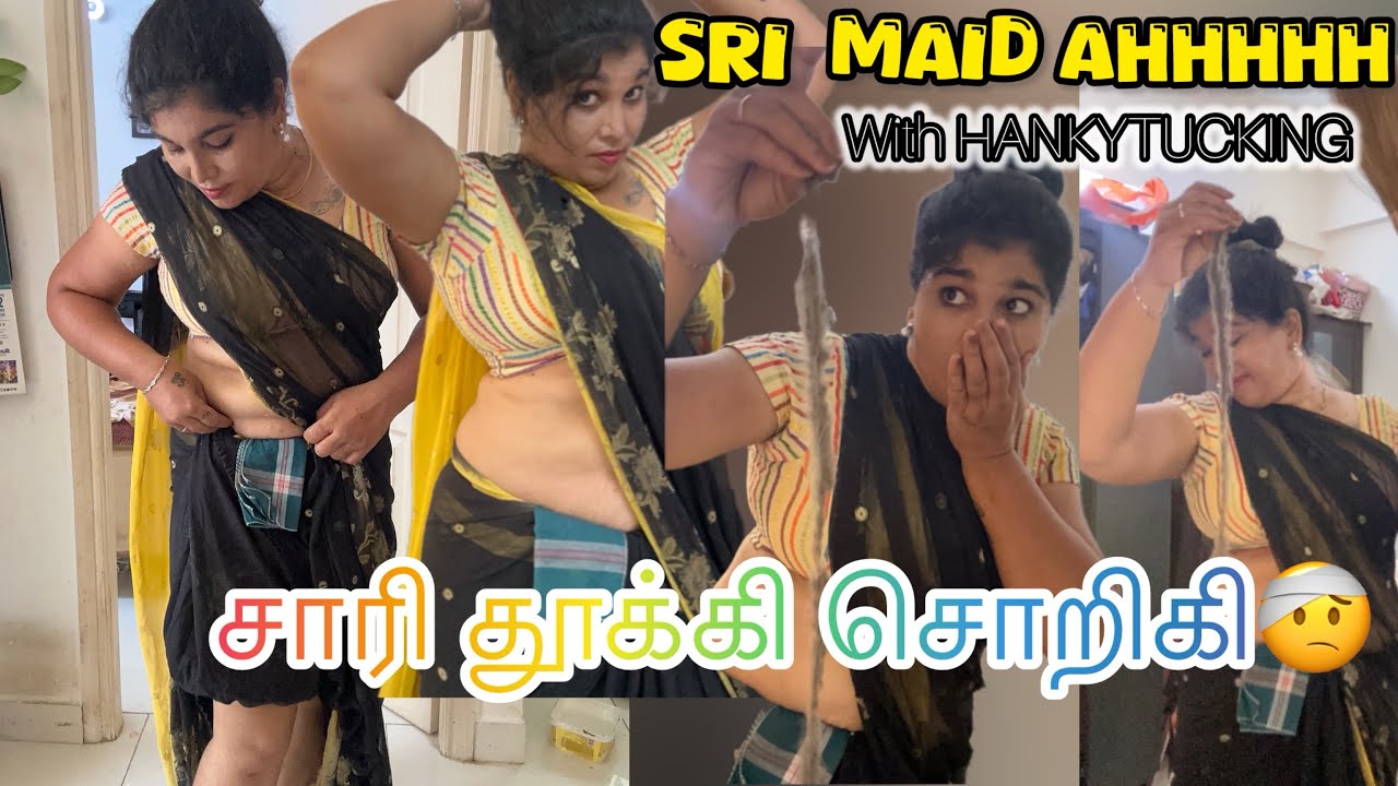 Сари топе сорикки🤕|SRI MAIDE AHHHH|HANKYTUCKING#subscribe #recommended @Srijanairofficial