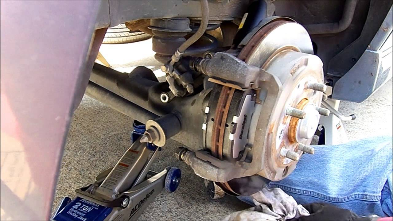2005 Mazda MPV Rear Brake Change