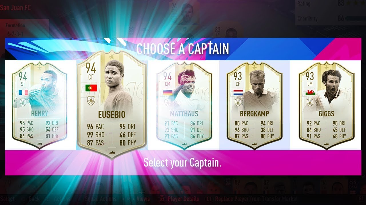 BEST POSSIBLE ICON FUT DRAFT CHALLENGE! - FIFA 19 Ultimate Team