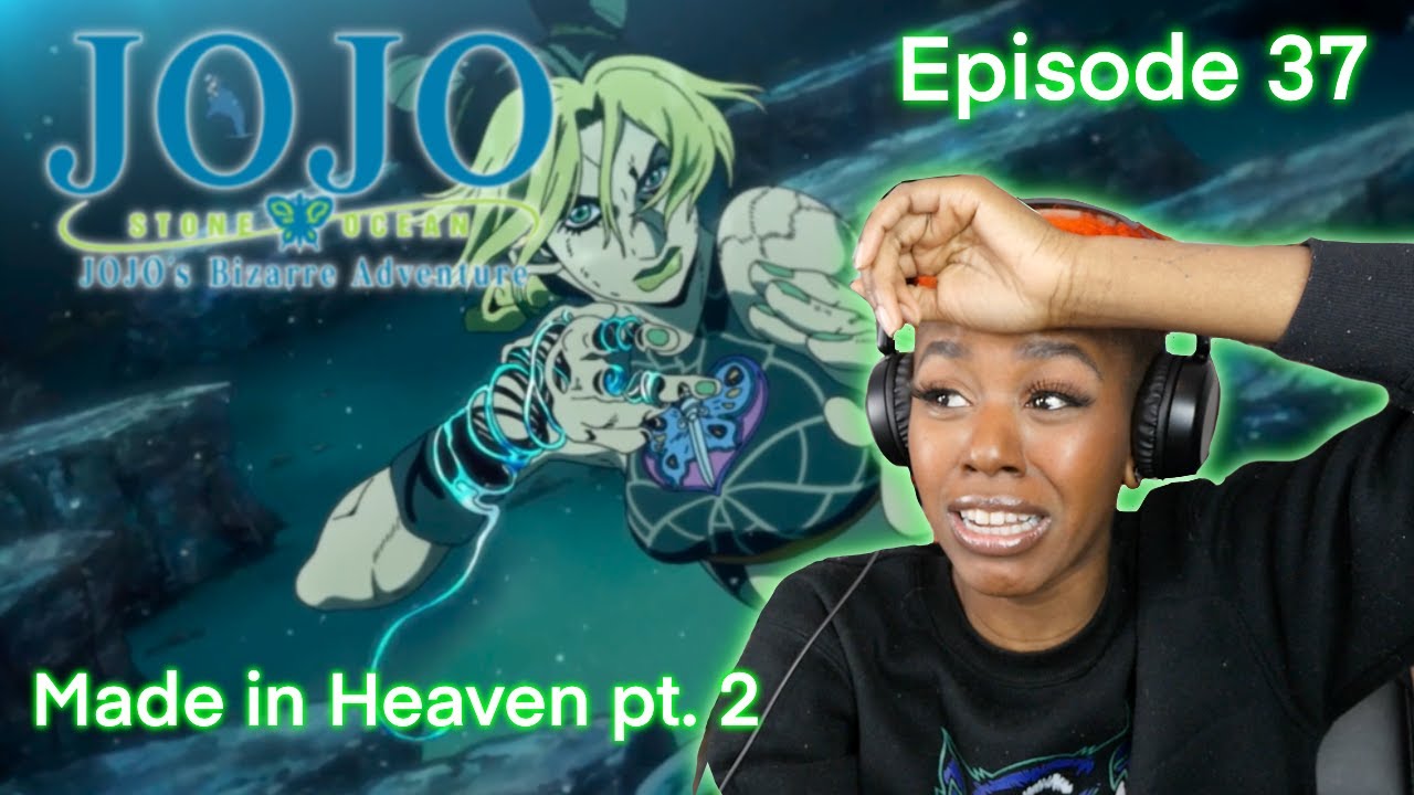 JoJo's Bizarre Adventure: Stone Ocean 6x37 | Создано на небесах, часть 2 | РЕАКЦИЯ/ОБЗОР