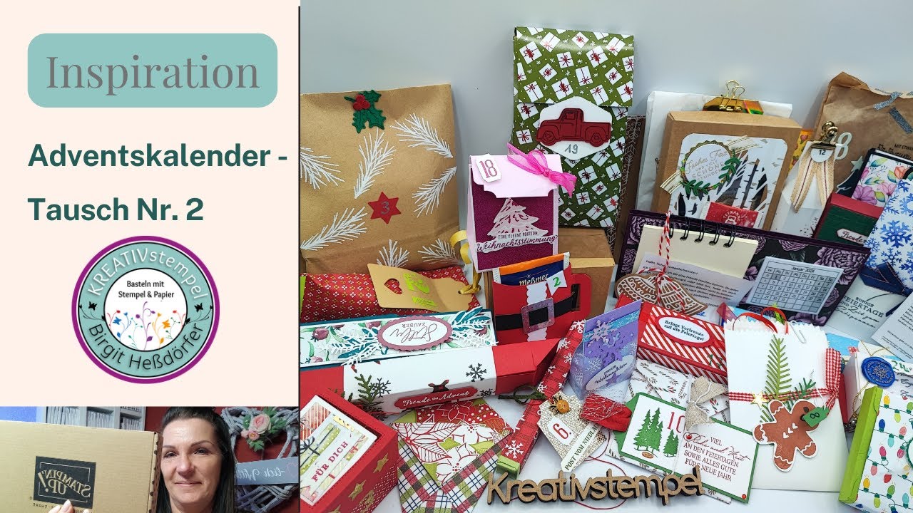 Adventskalender Tausch Teil 2 - die Türchen von meinem Team Kreativstempel