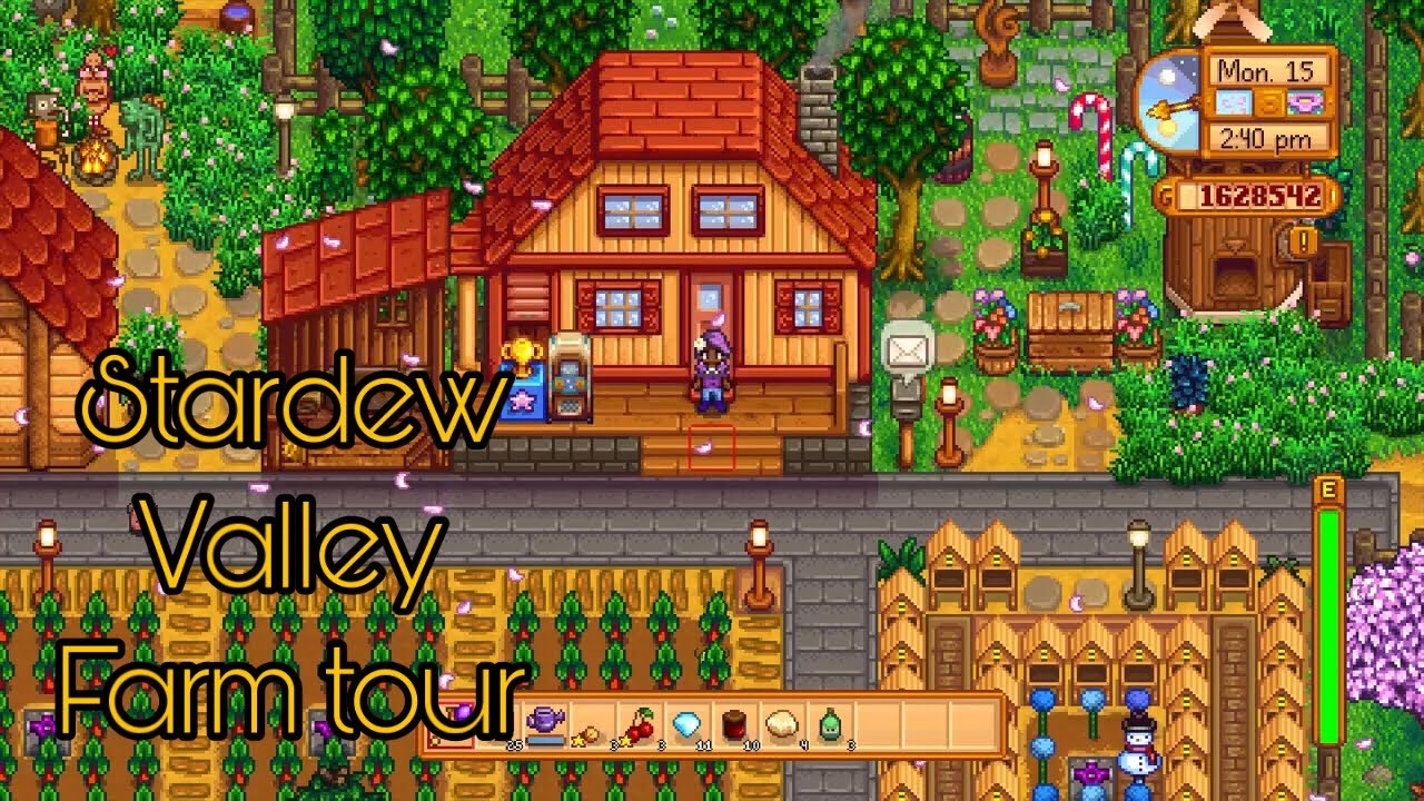 Stardew Valley Farm Tour Year 7 (No Mods) End game
