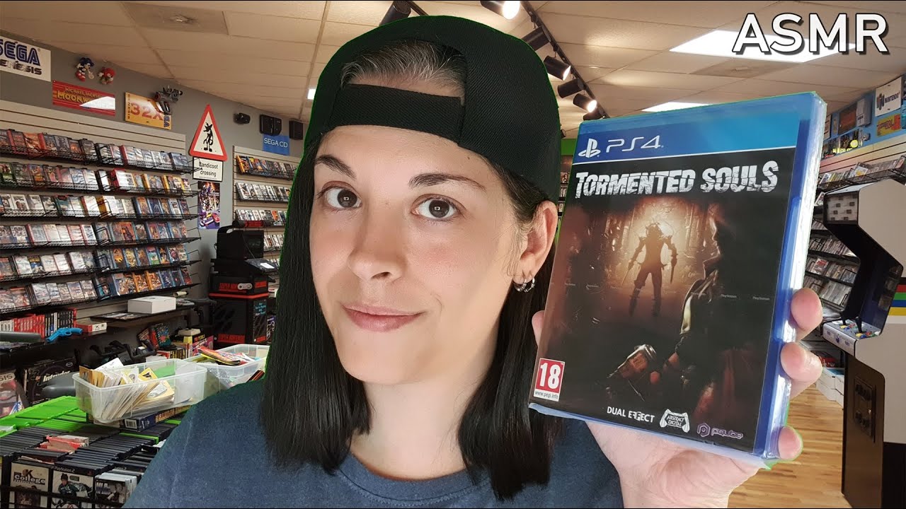 Tienda de Videojuegos 👻​ TORMENTED SOULS (Game Store Roleplay) | ASMR Español | Alternative ASMR