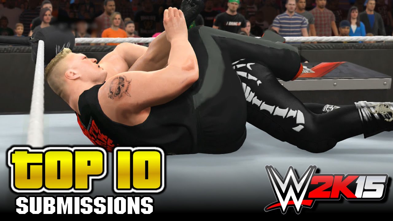 WWE 2K15 : Top 10 WWE Submission Moves (Finishers)