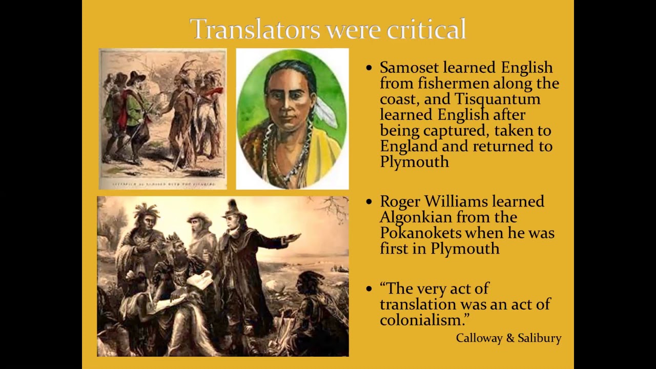 Pokanokets and Pilgrims at Hamilton House   February 10, 2021