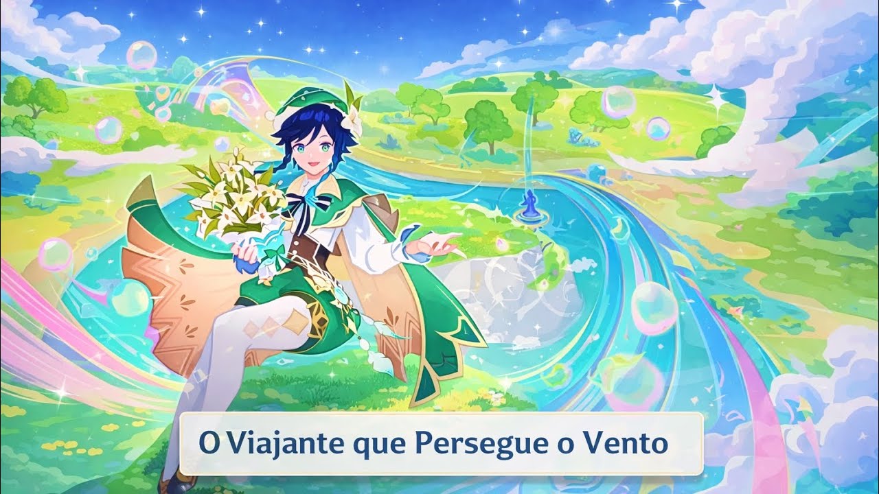 Variação do Dragão e da Liberdade ato 3 final Genshin Impact 