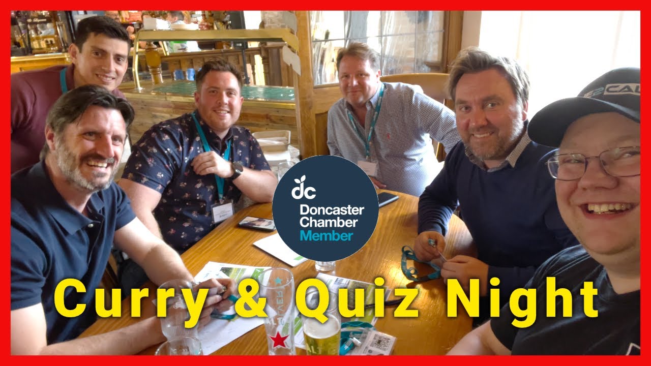 Doncaster Chamber Curry & Quiz Night (June 2022) | Vlog