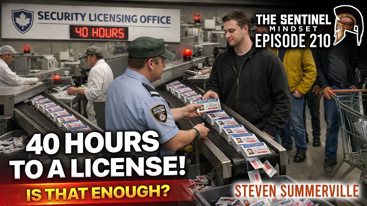 #210 - Security Undertrained? The 40-Hour Licencing Question - Steven Summerville