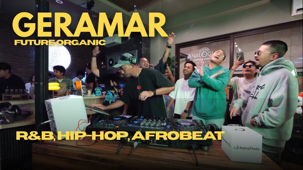 GERAMAR - Hip-Hop, R&B Oldschool 90's 2000's, Afrobeat, Dancehall - Analogue - Future Organic