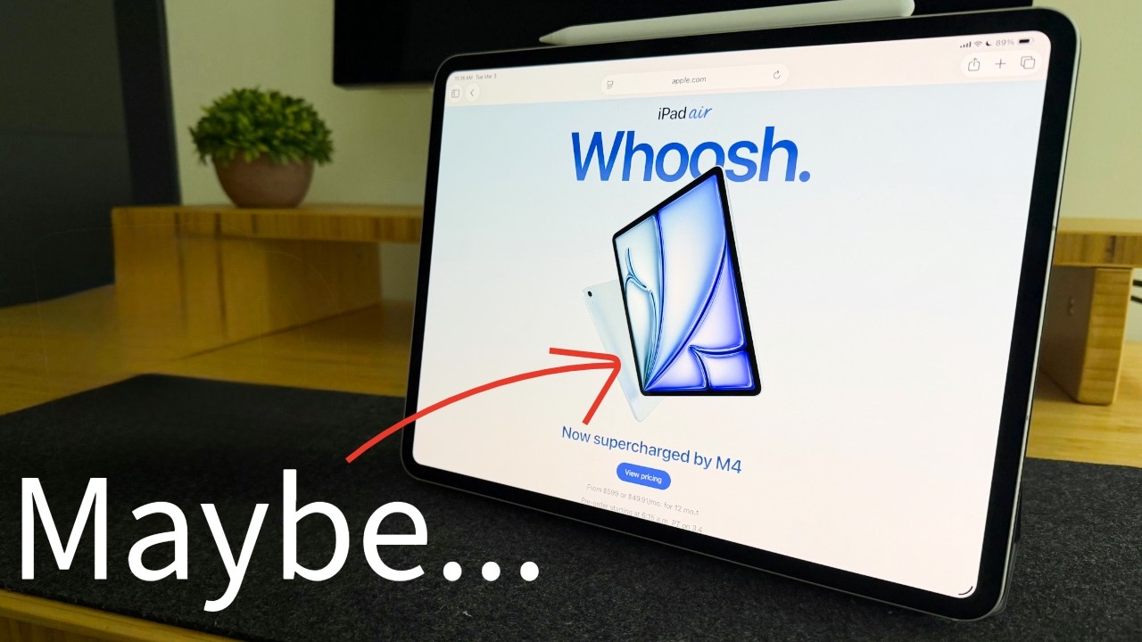 Skip the M5 MacBook Air. Get the M4 iPad Air. Unless you’re this kind of user….