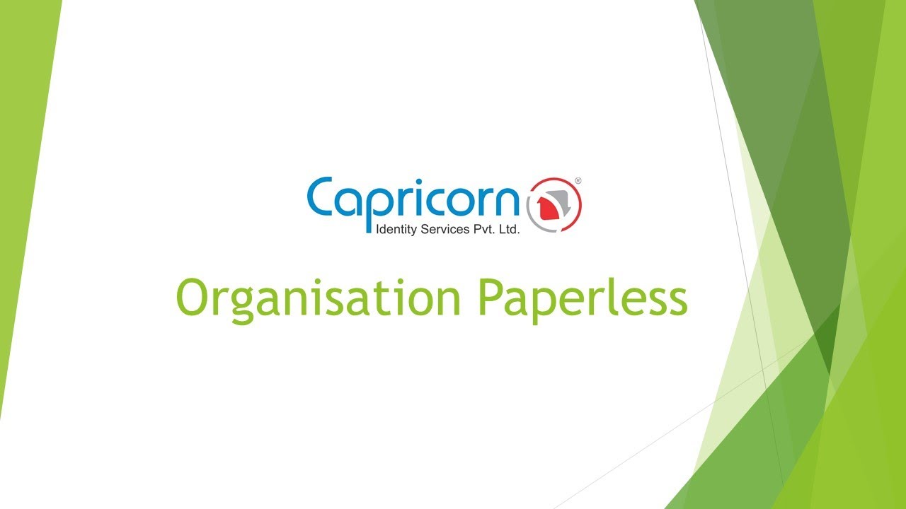 Organisation DSC, Digital Signature Certificate | Paperless Process of Capricorn Organisation DSC