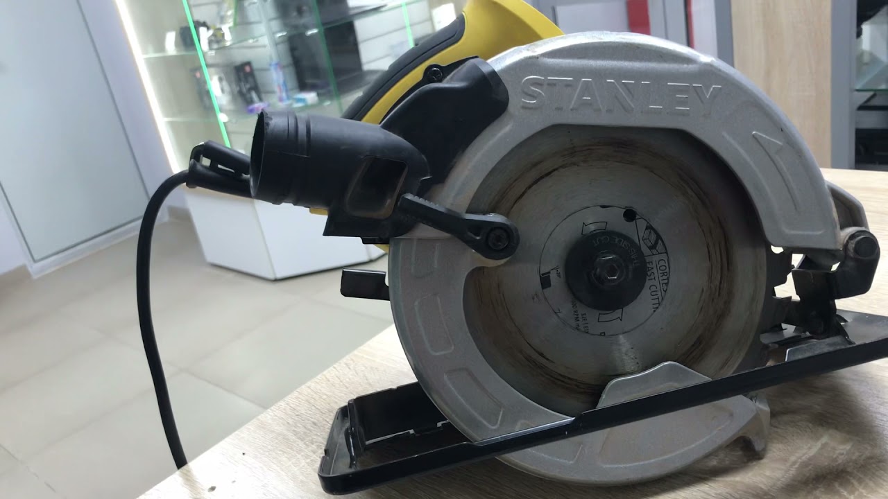 Пила дисковая электрическая Stanley sc16