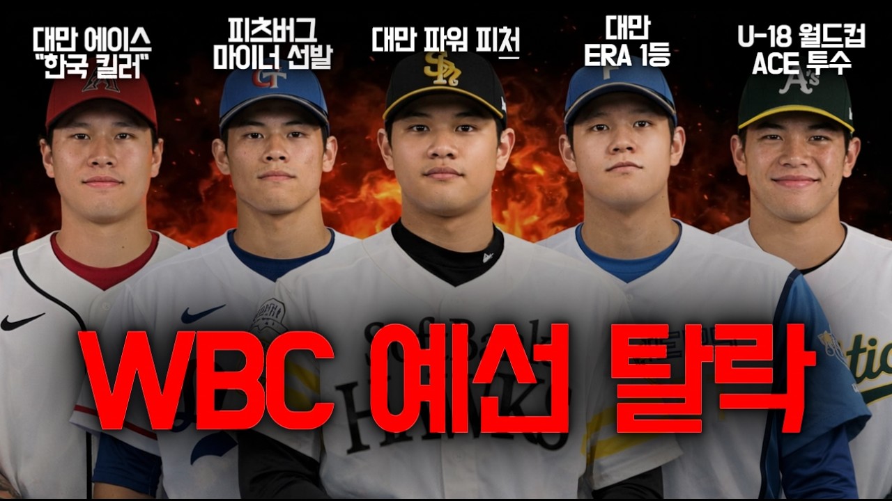 우리 2라운드는 갈 수 있을까 | 2026 WBC 대만 투수 분석