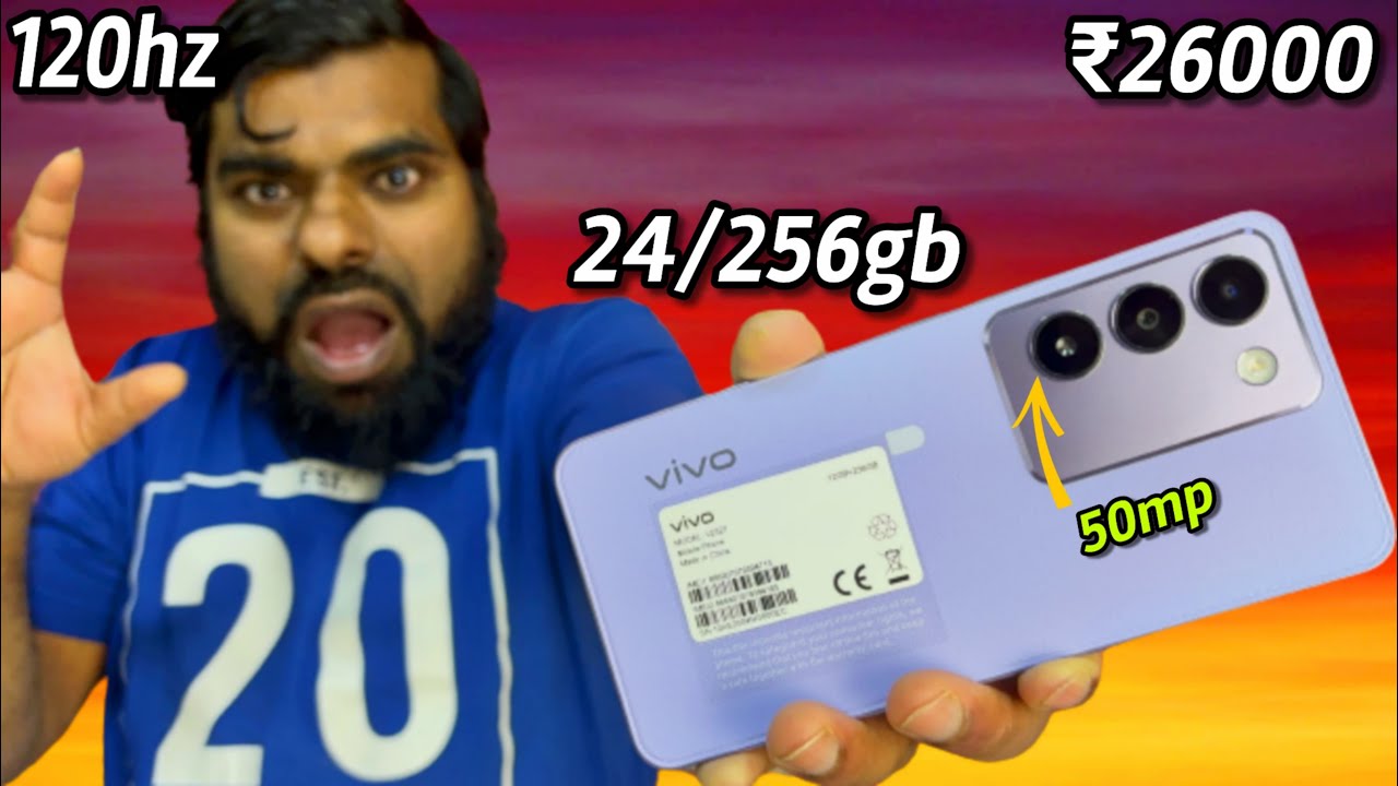 vivo V30 Lite 5G Unboxing First Impression | 24/256GB Leather purple