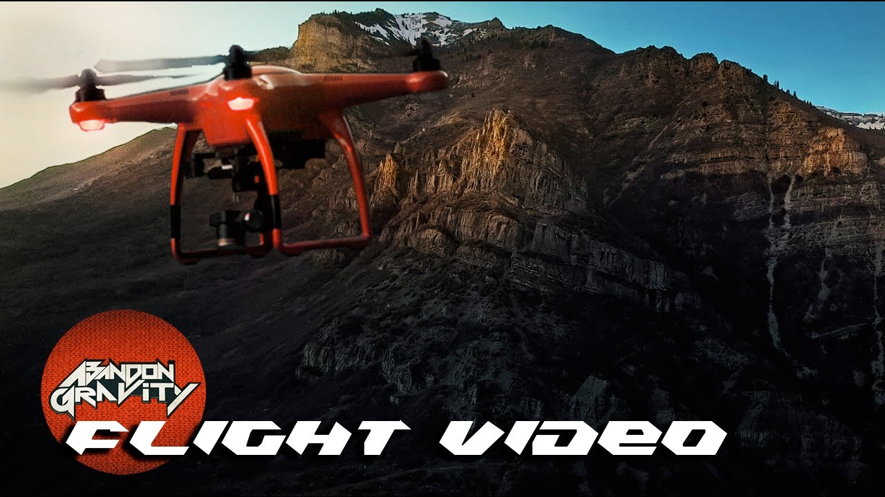 FLIGHT VIDEO - Autel X-Star Premium In The Canyon At Dusk