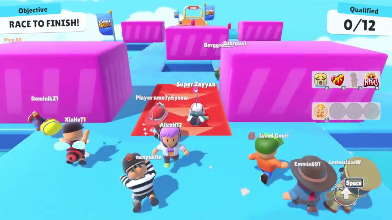 Stumble guy is no longer brainrot (Gameplay)