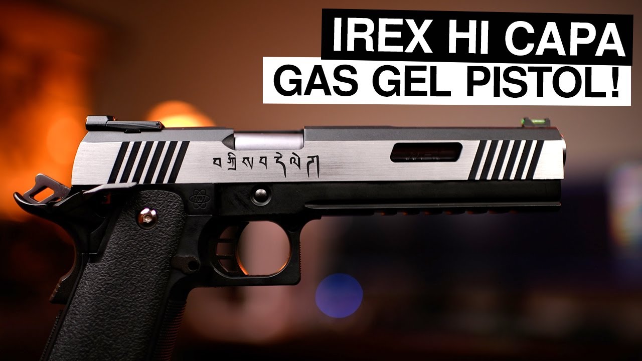 Gel Ball Blaster: We-Tech IREX Select-Fire Gas Pistol!