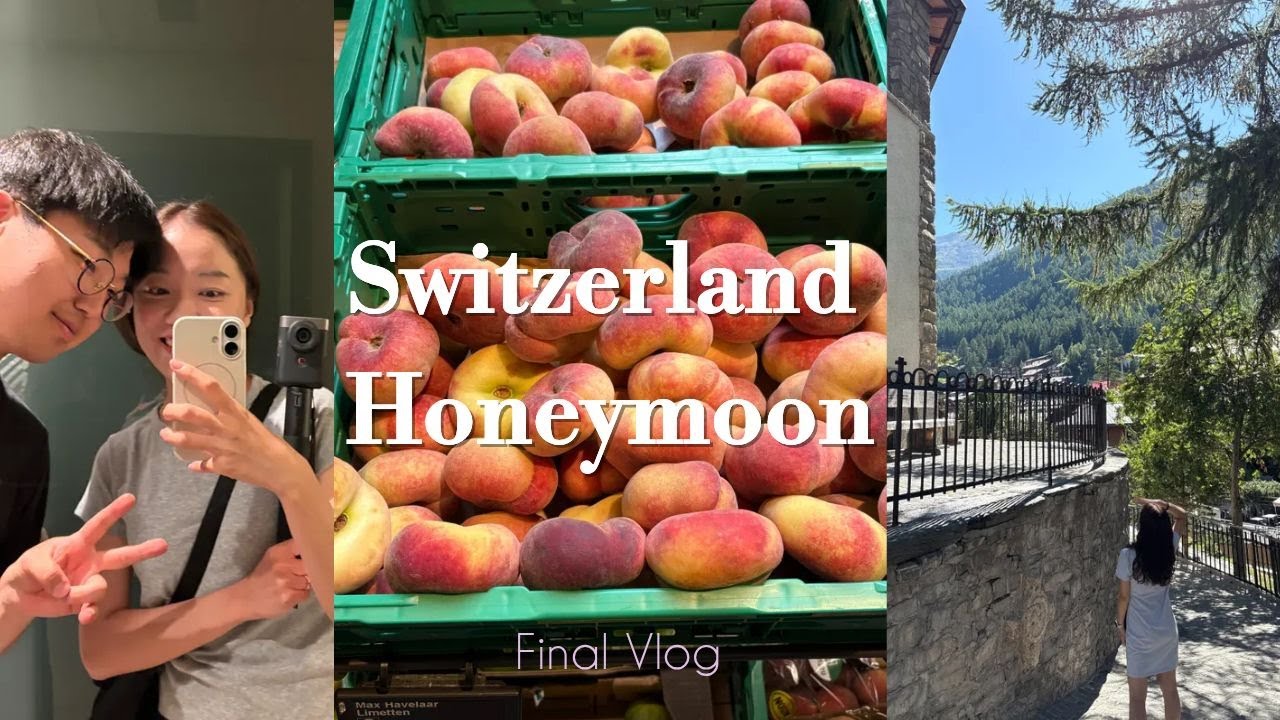[신혼여행 브이로그] Honeymoon in Switzerland_Part 5: 드디어 마지막 편 (체르마트/취리히)