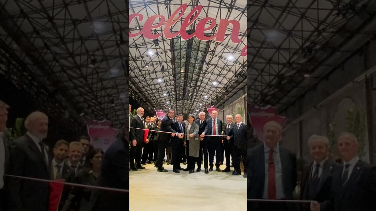 Taglio del nastro per la 24esima edizione di Eccellenza di Toscana