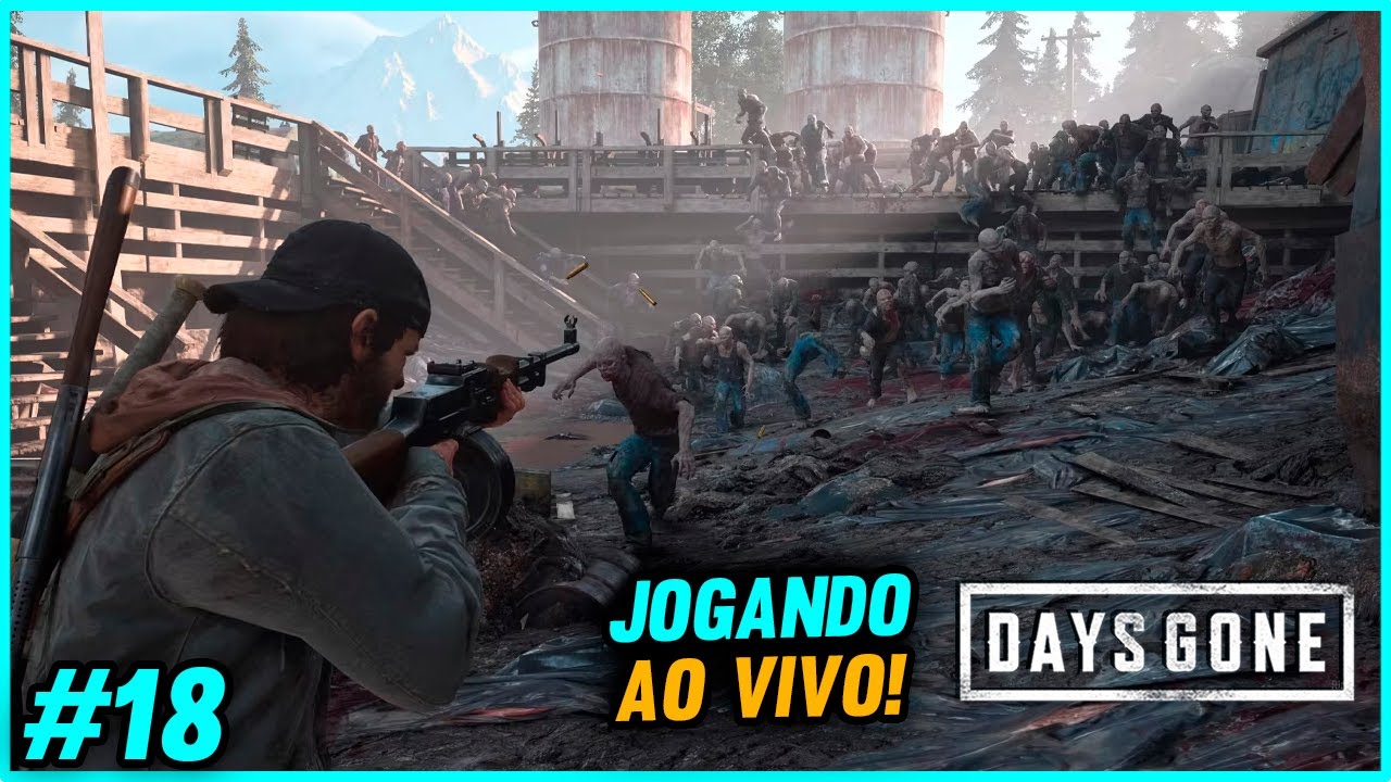 Barreto Jogando Days Gone AO VIVO! Parte #18