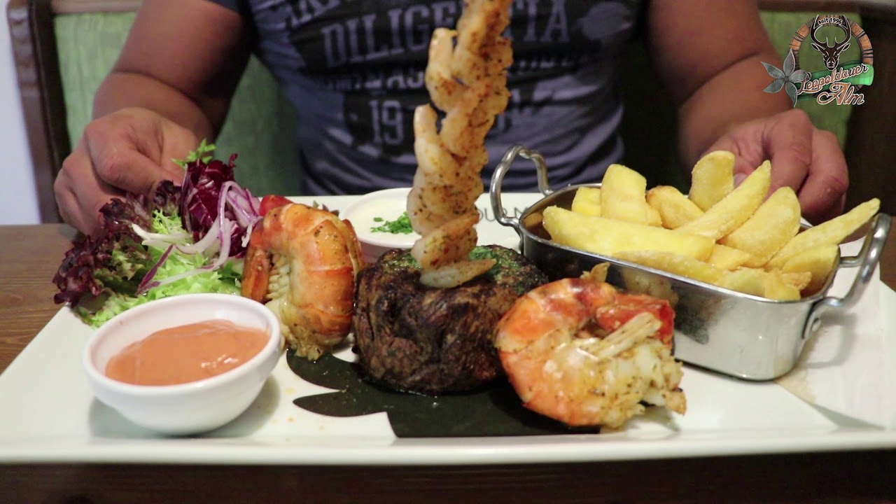 CHALLENGE : SCHNITZEL PLATTE für 2 Personen + SURF 'N' TURF