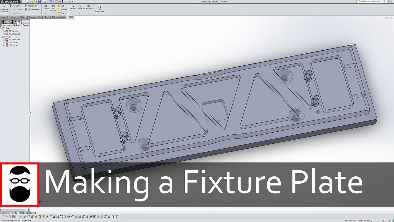 From Start to Part:  Fixture Plate