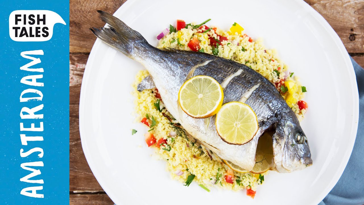 Baked SEA BREAM & Couscous | Bart's Fish Tales