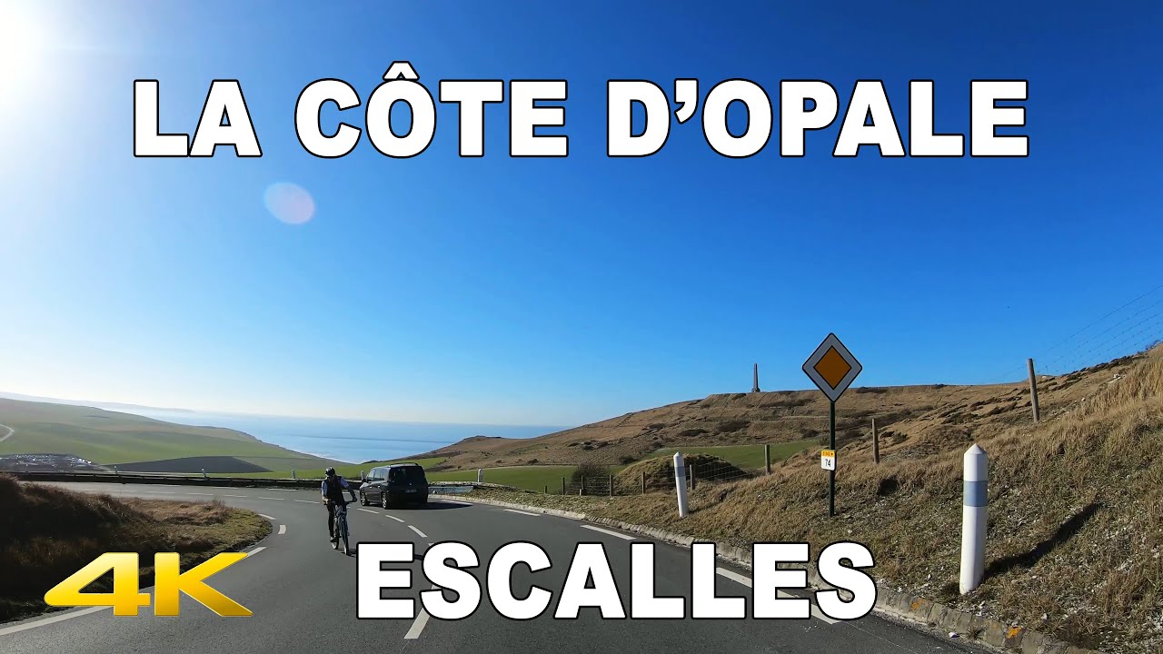 🇫🇷   De ESCALLES à WISSANT D940 | Côte d’Opale | Pas-de-Calais | 4K