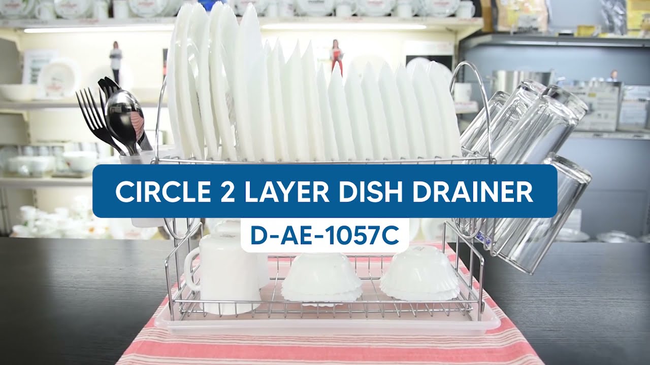 Masflex Circle 2 Layer Dish Drainer (Unboxing & Assembly Tutorial)