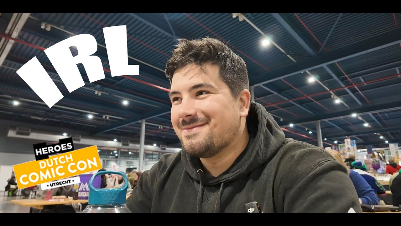 COMIC-CON IRL STREAM!!! | Heroes Dutch Comic-Con