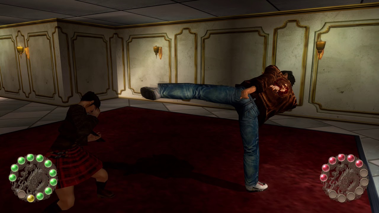 Shenmue 2/Crazy Fight: Ryo Vs Izumi/Ryo Defeated by Izumi's Viva Sakura Festival Finish Move !!! 😲