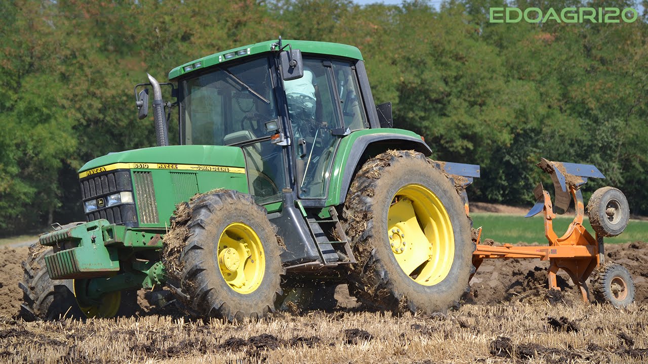 John Deere 6510 + Moro Bivomere || By Edoagri20
