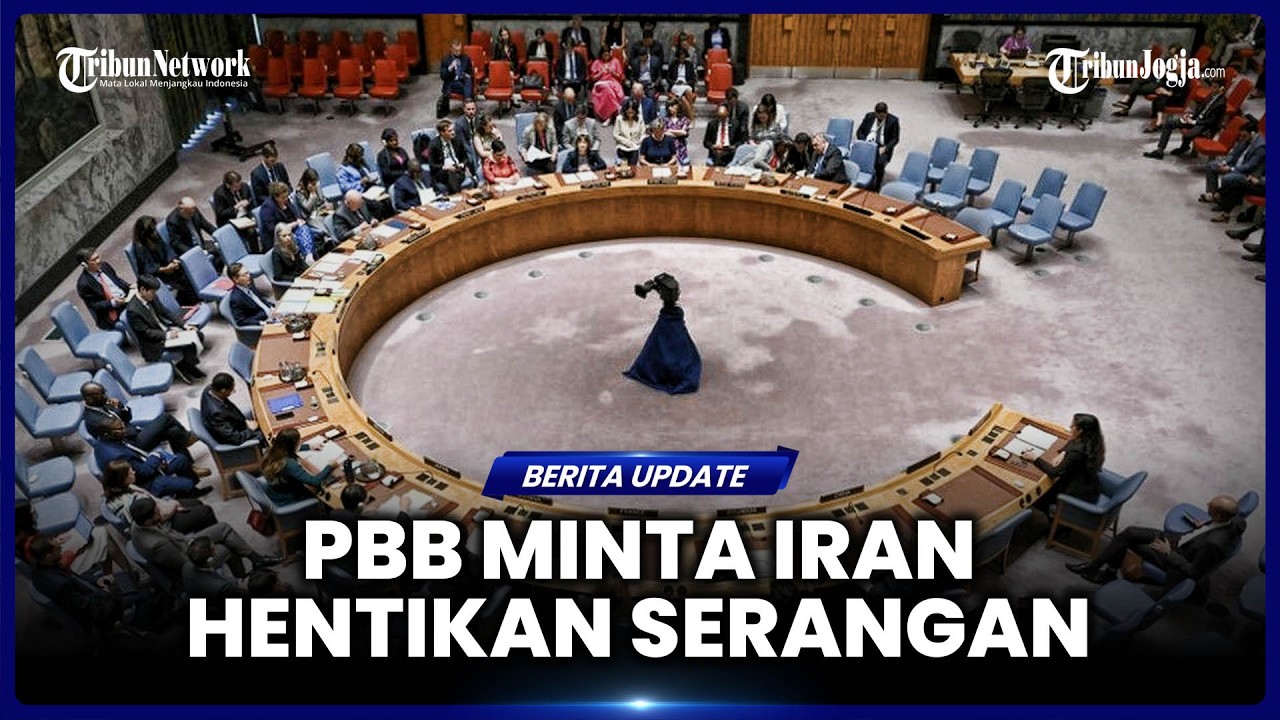 AS ISRAEL LEBIH DAHULU LAKUKAN SERANGAN, DK PBB MALAH MINTA IRAN HENTIKAN SERANGAN