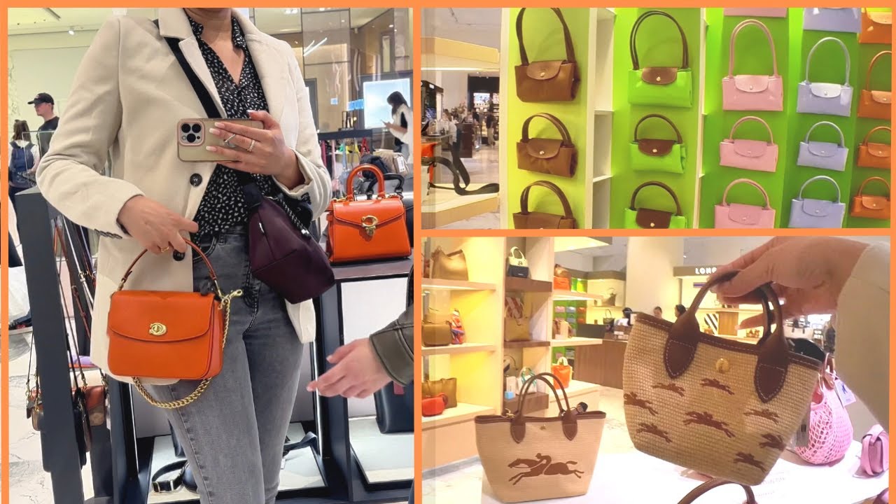 NEW BAGS ⚡ SHOP VLOG May 2023: Longchamp, Coach, Marc Jacobs & More