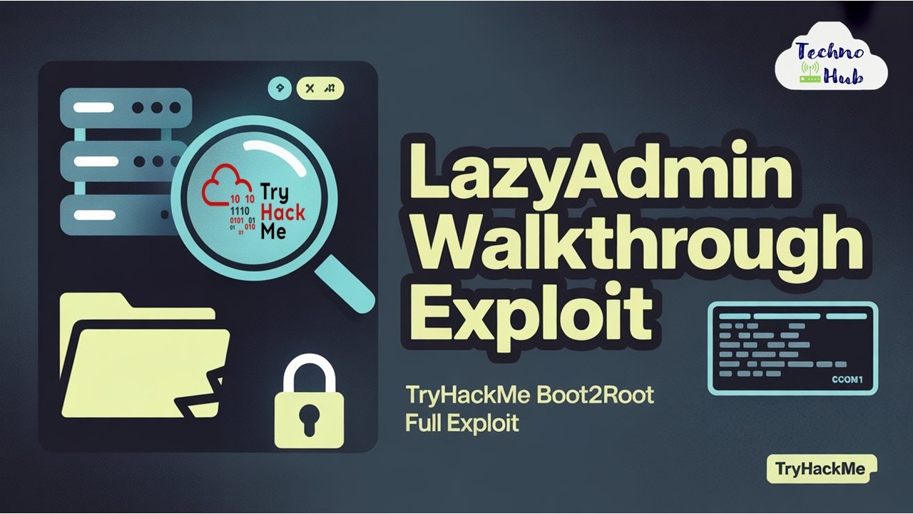 🔓 حل كامل بالعربى لغرفة LazyAdmin على TryHackMeمن Enumeration لغاية  PrivEsc