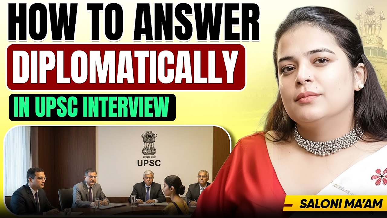 How Toppers Flip the UPSC Interview | Saloni Khanna | Sarrthi IAS