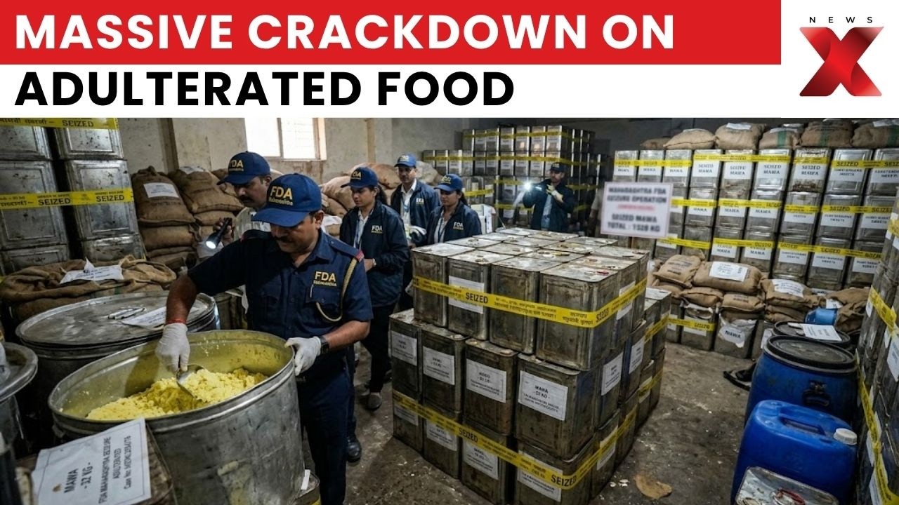 Maharashtra FDA Seizes Over 1,300 Kg Adulterated Sweets and Mawa | NewsX