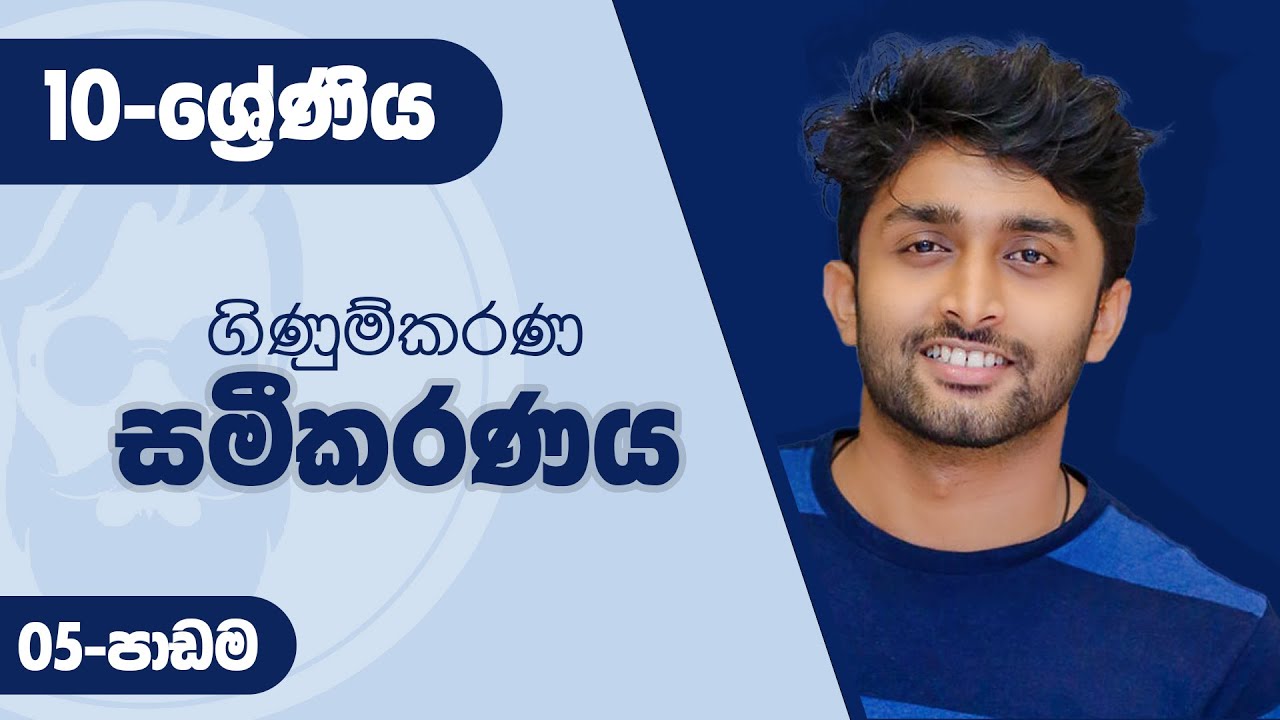 O' Level commerce (sinhala) Lesson 05 -  ගිණුම්කරණ සමීකරණය