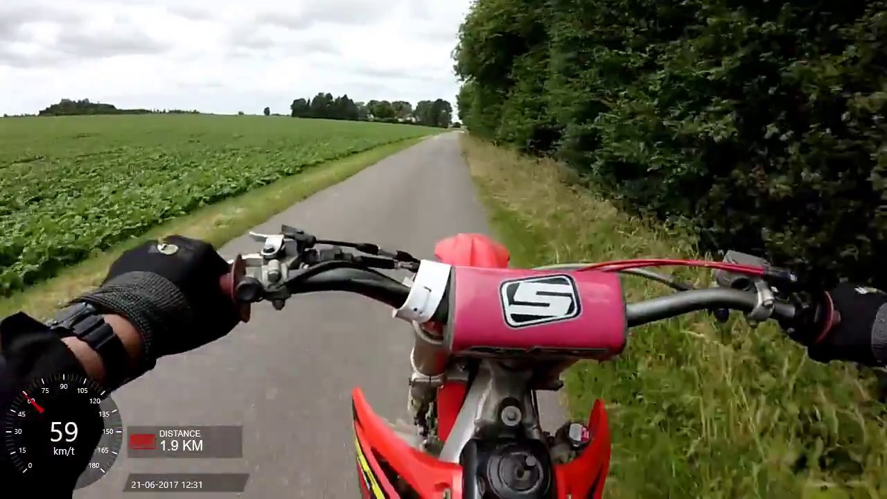Honda Crf450r Testride - New Frontsprocket