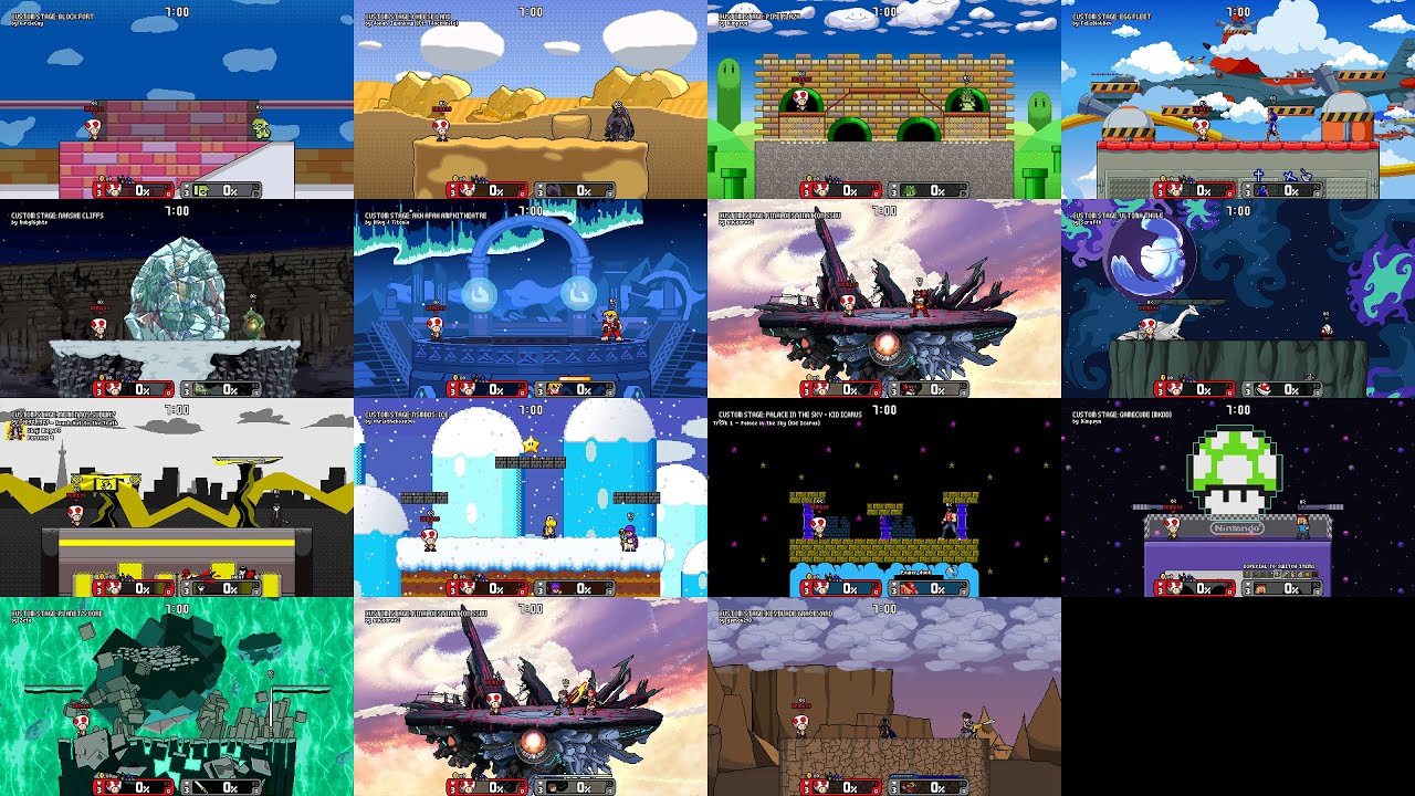 Rivals of Aether (Toad vs Every Smash Ultimate Fighter) [Level 9 CPUs]