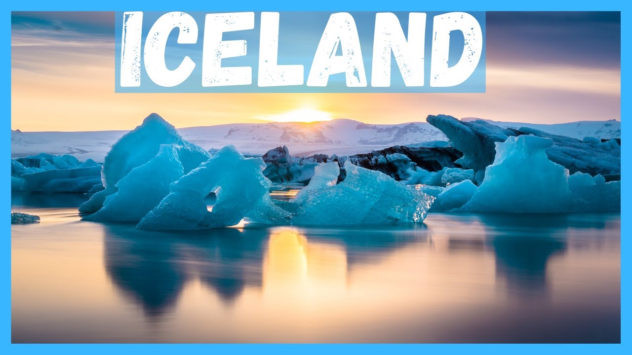 [5K] FLYING DRONE - Black Sand Beach | Glacier Lagoon #immersive #brownandbeachy
