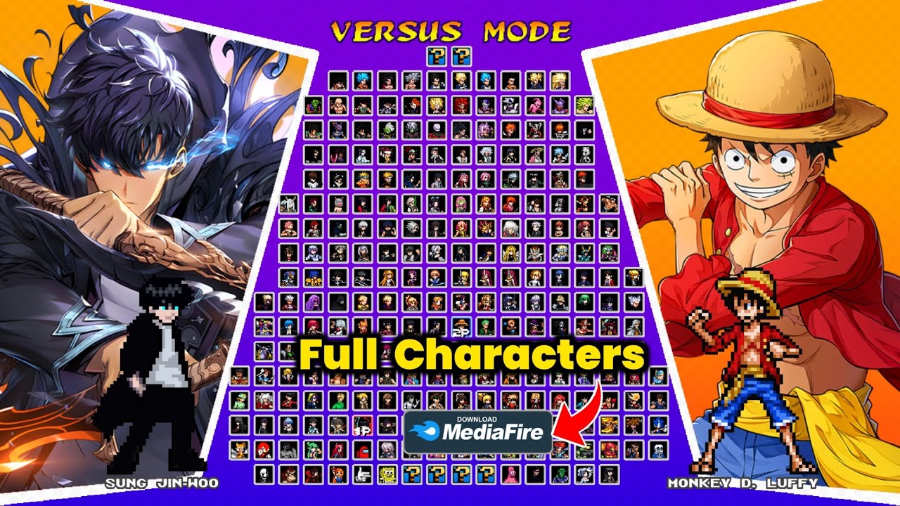 Anime Mugen Academy V9 – Best Characters Anime Fighting Game Offline