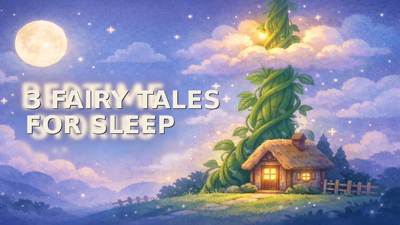 Bedtime Stories for Sleep | 3 Classic Fairy Tales Told Softly