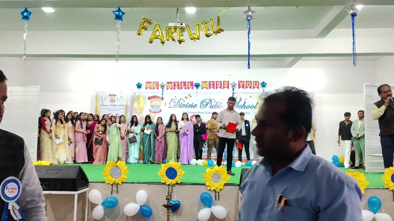 Divine Public School Farewell 2025 – A Grand Goodbye, A Glorious Beginning”