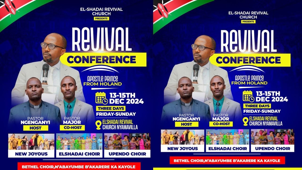 DAY 1/ REVIVAL CONFERENCE//HAMWE NA APOSTLE.PRINCE FROM HOLLAND// MWITORERO EL-SHADAI REVIVAL CHURCH