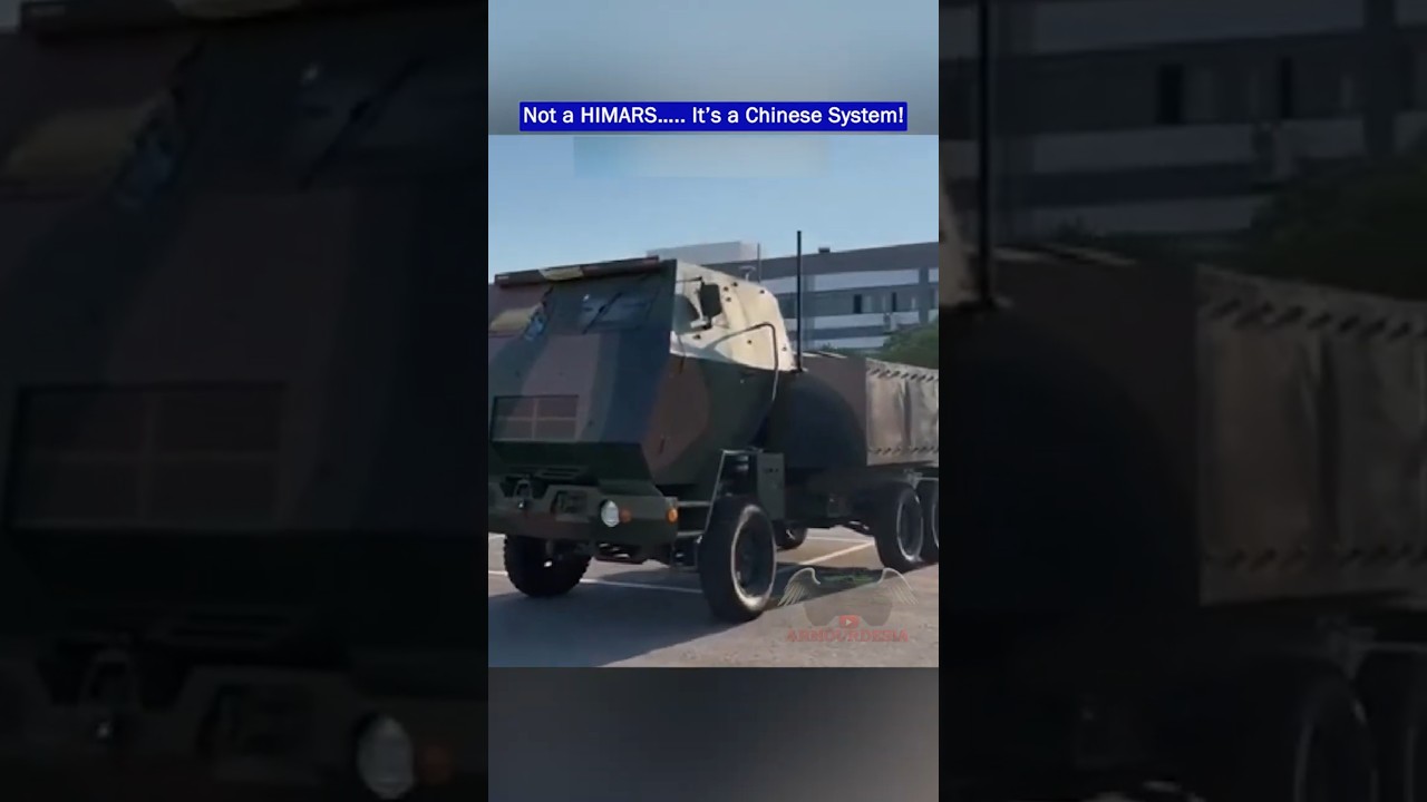 Chinese Dummy HIMARS for Combat Training!